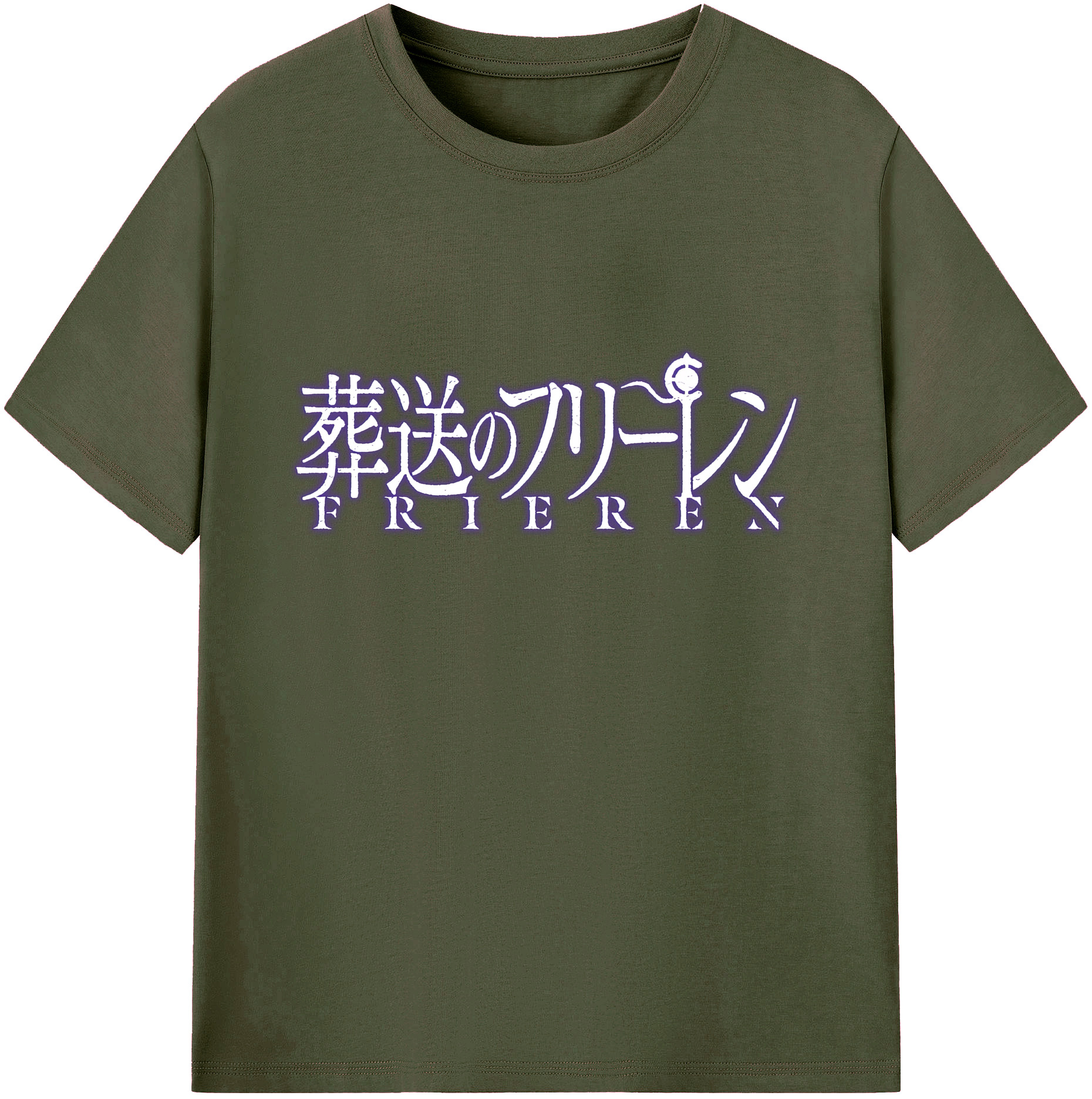 （画像用） 葬送のフリーレン Frieren 綿100％ メンズ半袖Tシャツ｜肌触りやわらか＆通気性